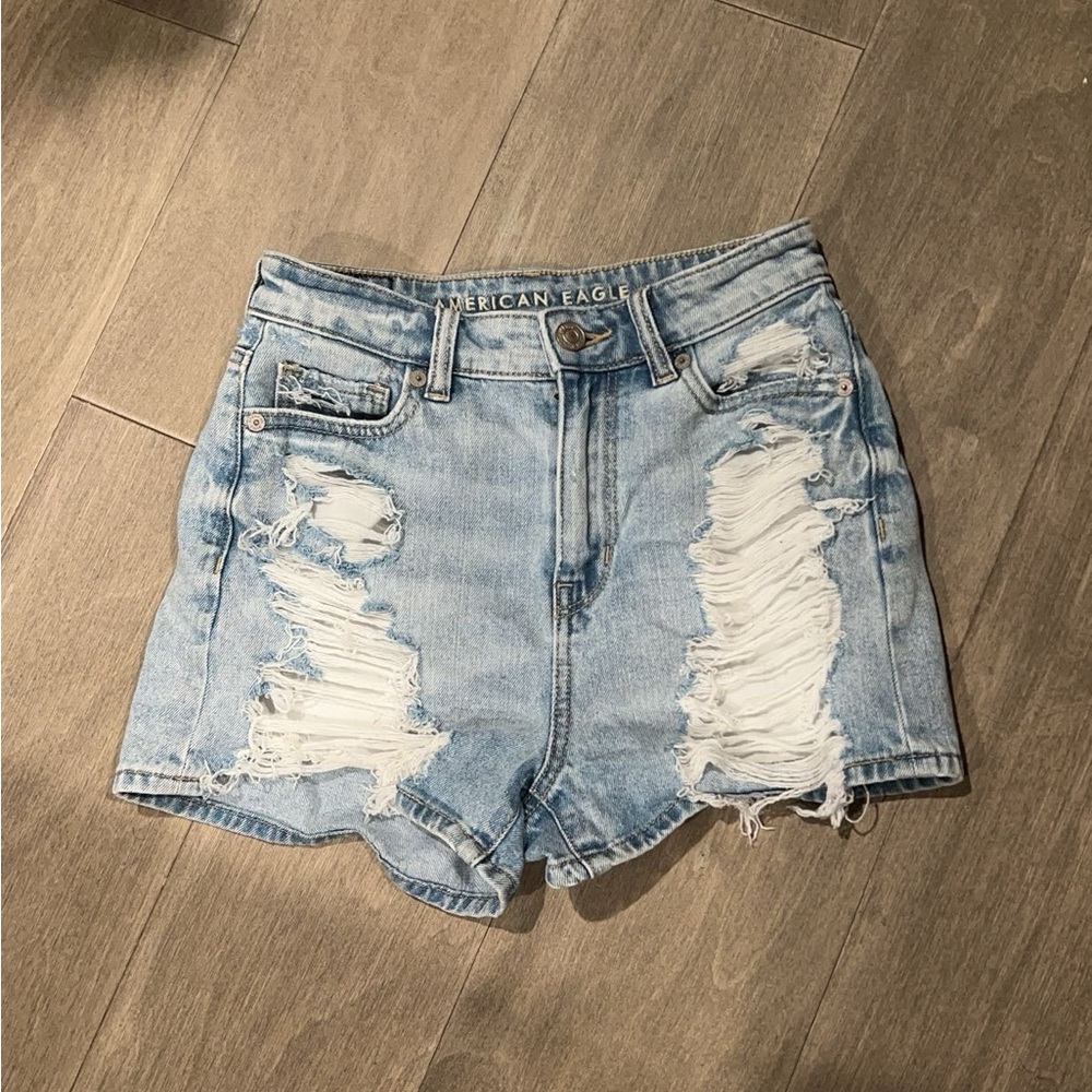 Ripped American Eagle Shorts